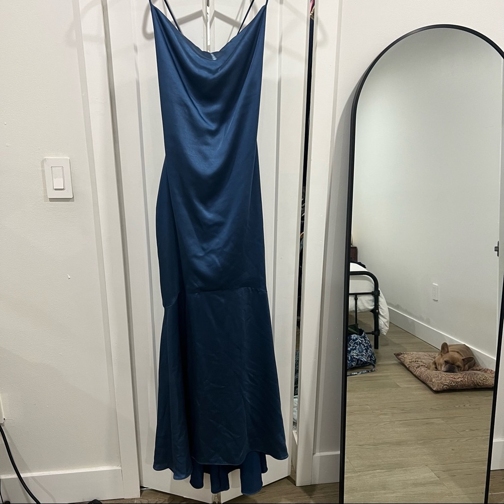 Elliatt blue formal aisle dress
